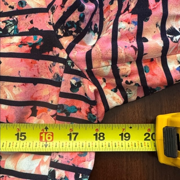 Banana Republic NWT Woman’s One-Button Floral & Striped Career Blazer - Picture 9 of 11